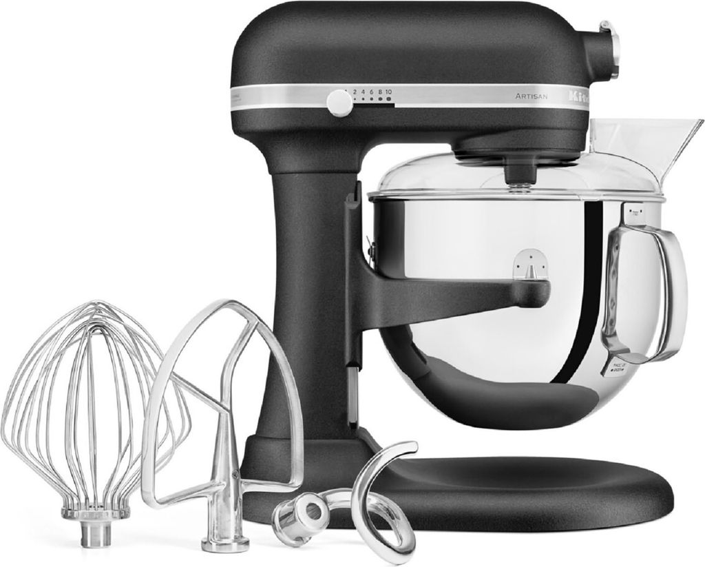 KitchenAid LIMITED BLACK EDITION: Artisan 6,9 Liter Gusseisen Schwarz