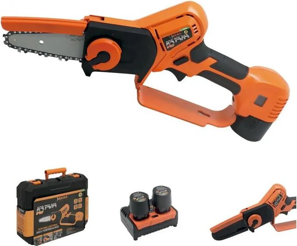 Mini tronçonneuse sans fil Katana Brixo 10,8V - 2 batteries 2,5 Ah