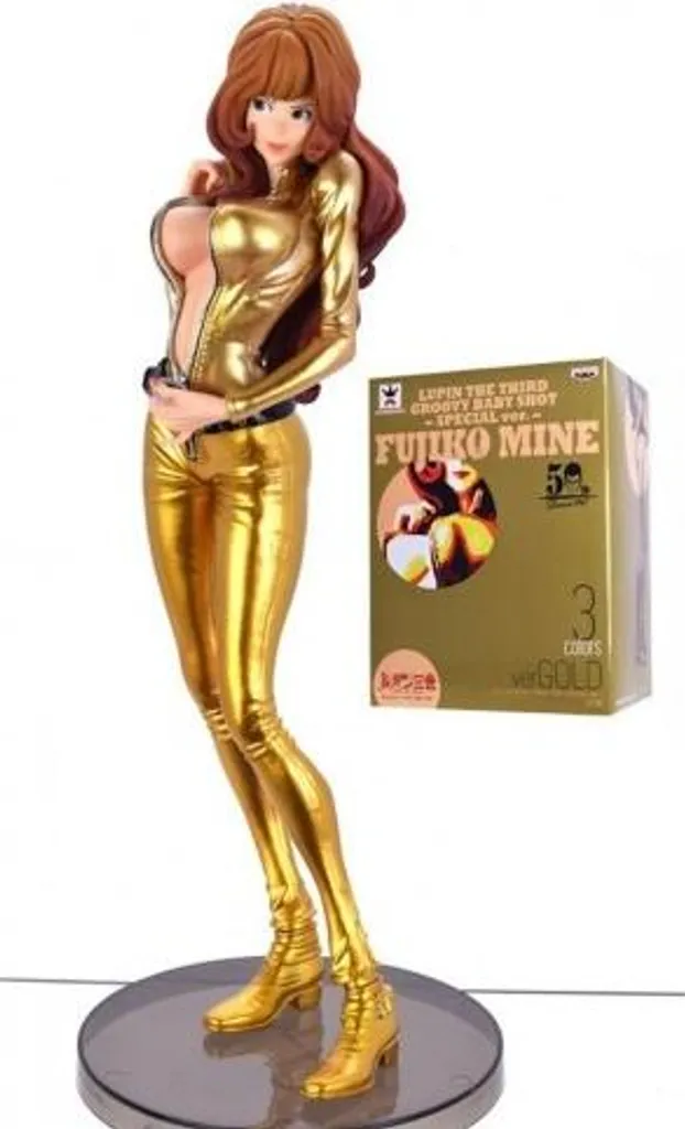 Figurine Fujiko Mine 16 cm Gold : Décoration Manga Chic pour Vitrine