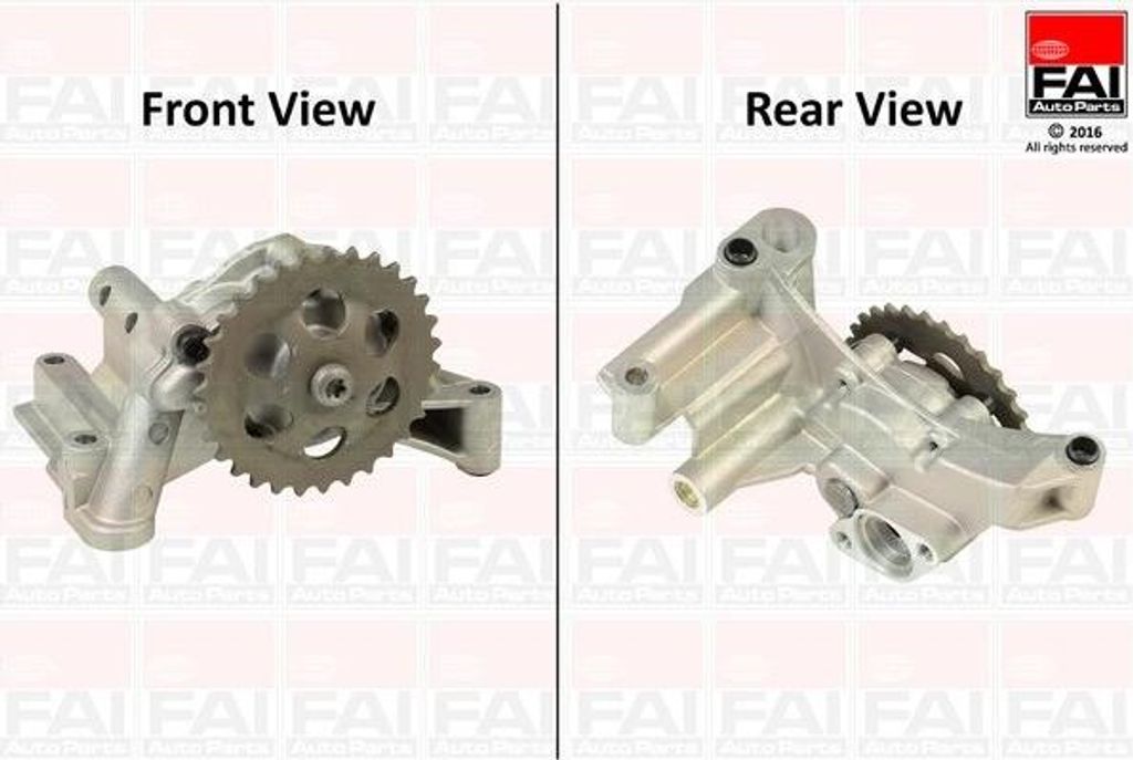 FAI AutoParts OP328 Ölpumpe Motorölpumpe für VW Golf IV Schrägheck (1J1) POLO (9N) Transporter V Bus (7HB, 7HJ, 7EB, 7EJ, 7EF, 7EG, 7HF, 7EC)