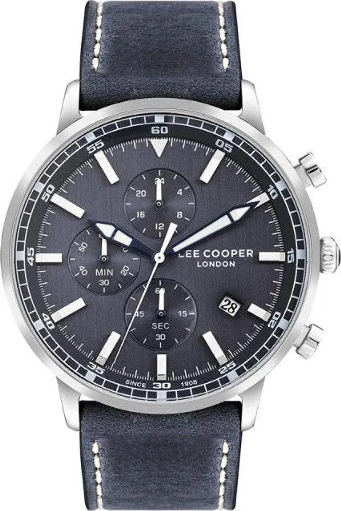 Lee Cooper Dorian LC07943.399 - Montre Homme Quartz avec Bracelet Acier