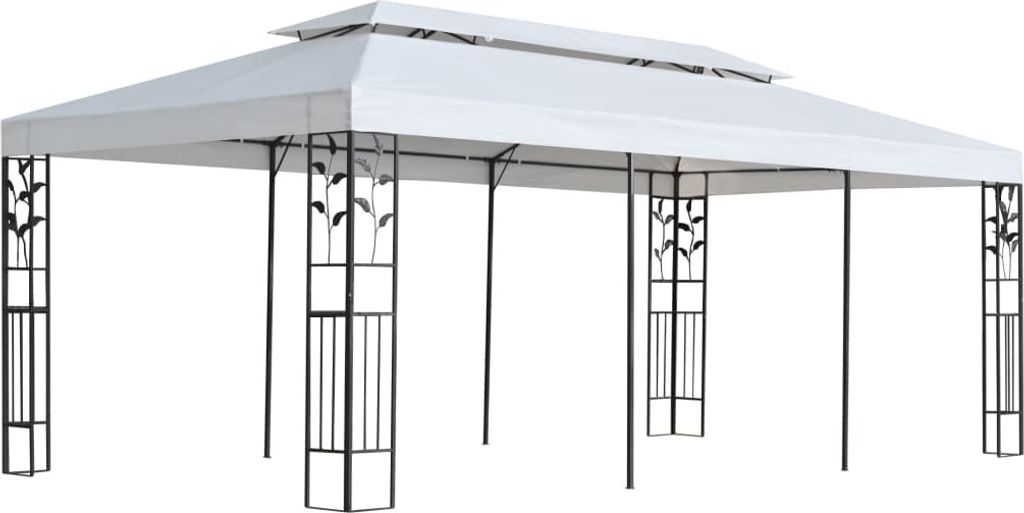 vidaXL Pavillon 3x6 m Weiß Pavillons & Kaufland.de
