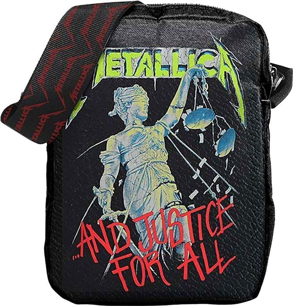 Metallica Justice For All Crossbody Tasche Black