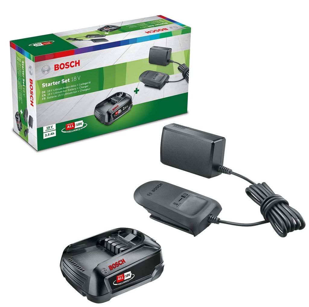 Bosch 1 600 A01 T9S Nabíjačka a akumulátory Set de Obrázok produktu 
