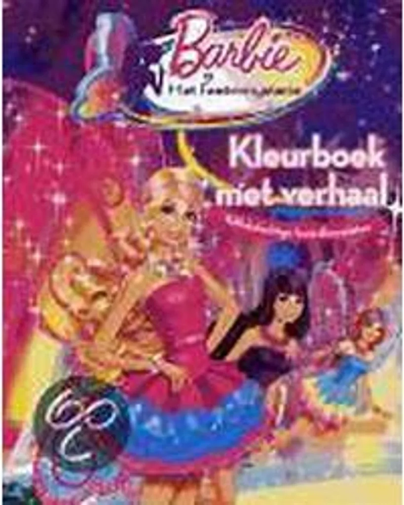 Livre de Coloriage Barbie Contes de Fées : Activité Créative Van der Doelen