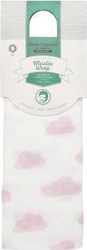 Sense Organcs Musselin Babydecke rosa Wolken