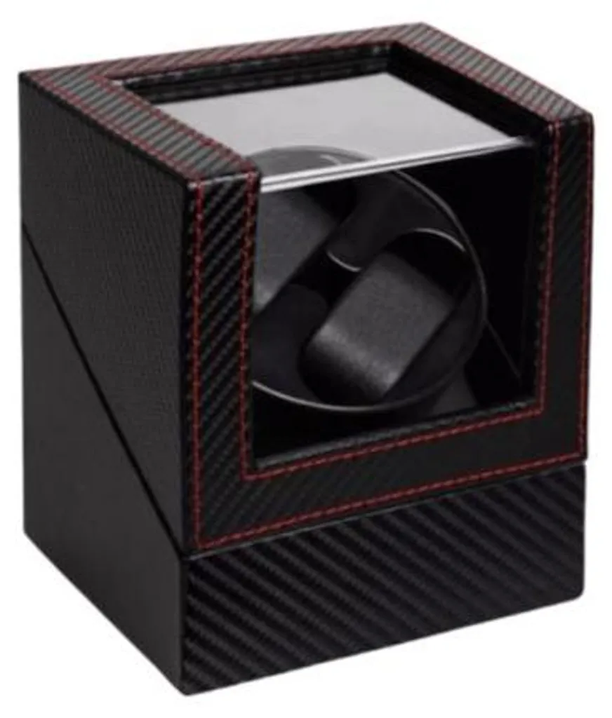 Remontoir Montre Automatique Double Noir avec Moteur Silencieux USB