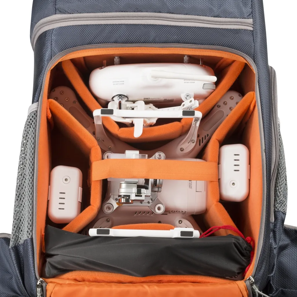 Mantona ElementsPro Sac à Dos Caméra Modulable avec Compartiment Drone - 7