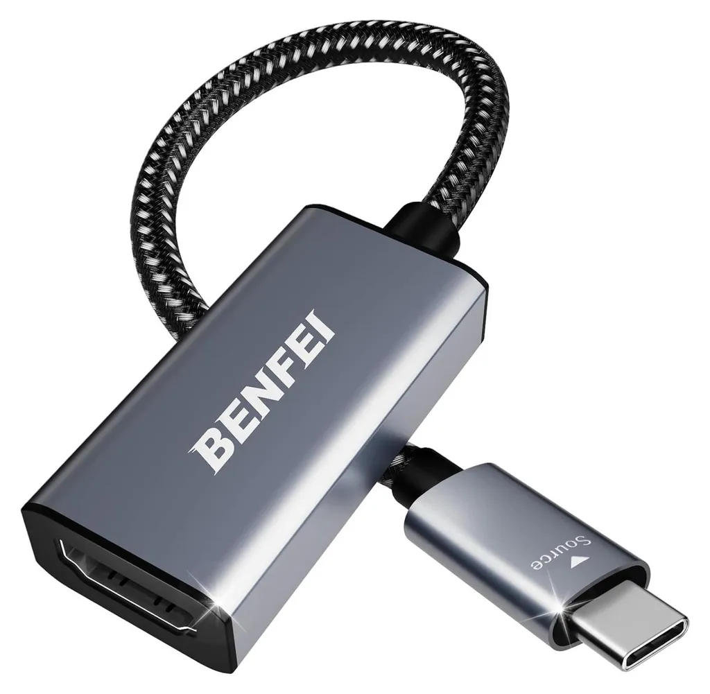 Connecter un Écran HDMI sur Port USB C Adaptateur 4K 60Hz Universel