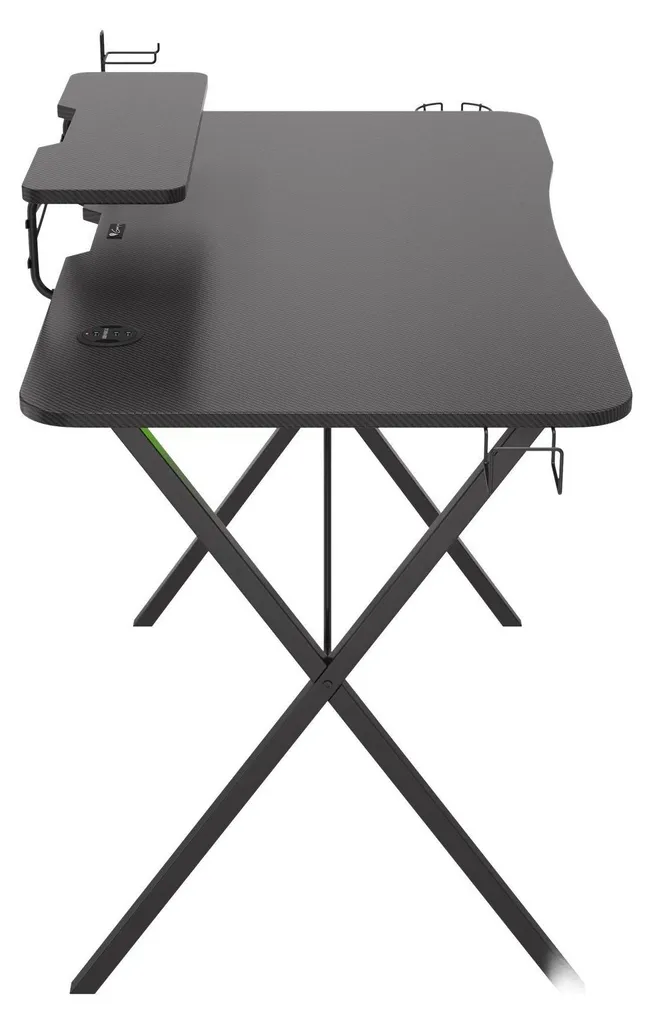 Bureau Gamer Genesis Holm 300 RGB Noir - Table de Jeu 120cm Ergonomique - 6
