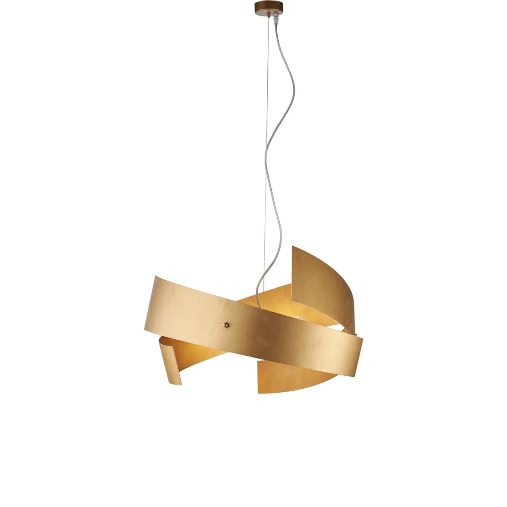 Grande suspension Elisa pour salon et salle à manger d.57 cm style chic