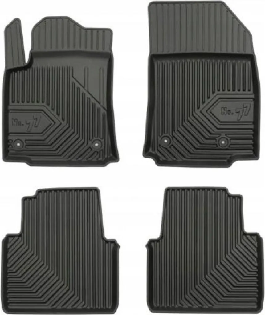 Tappetino Guidatore In Velour Premium Per Citroen C3 Aircross (dal 2017) – Colore Bianco Opaco – 1 Pezzo - 2