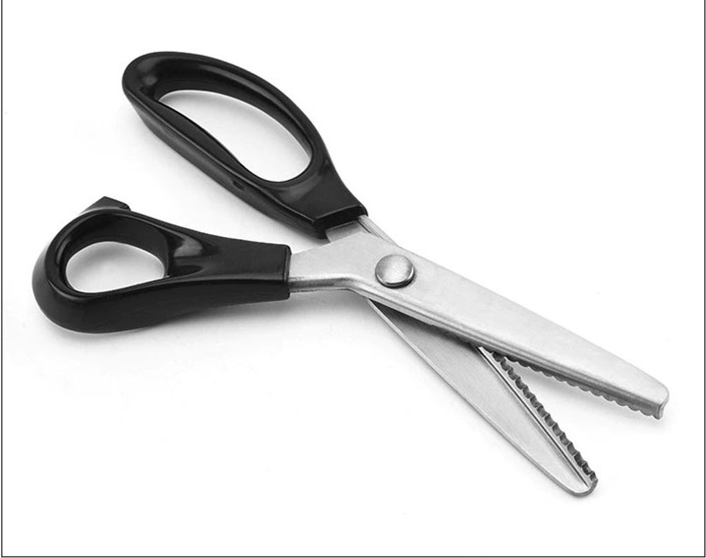 Nůžky entlovací 23cm, černé - MIX druhů Obrázek produktu 