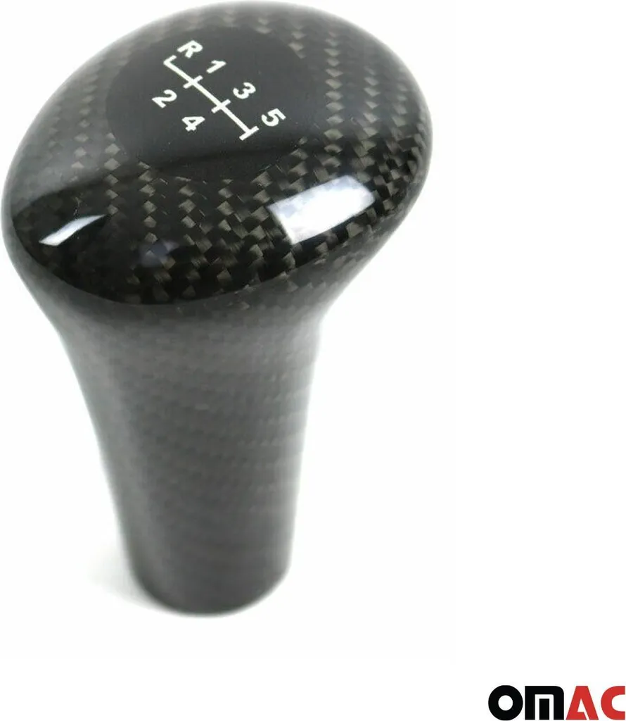 Pommeau de levier de vitesse Carbone pour BMW E46 E90 E60 E39 - 5 Vitesses - 4