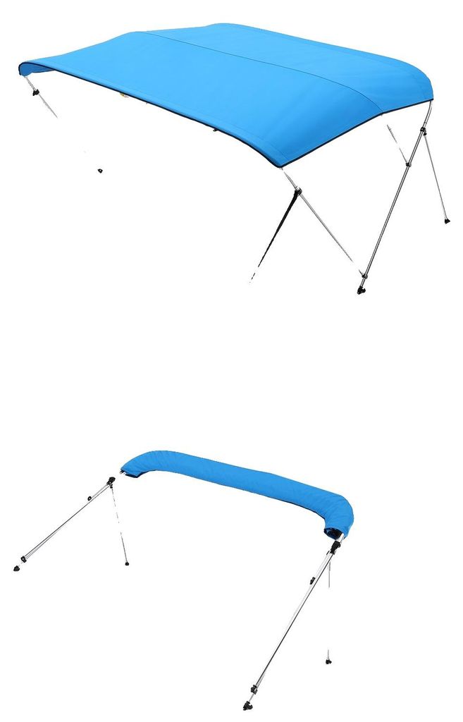 VEVOR 3 Bogen Boot Bimini Tops, 600D Polyester Dach mit Produktbild 