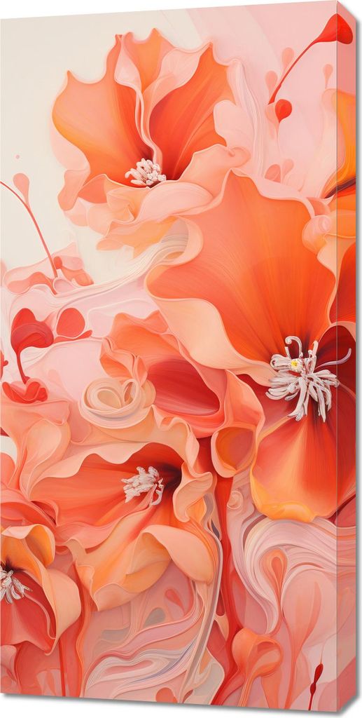 Bild 50x100cm Fließende Leidenschaft