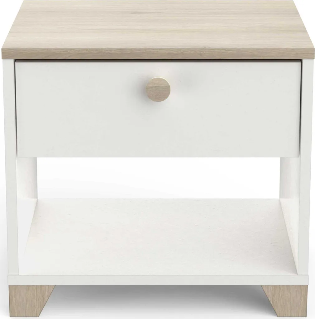 Meuble de Nuit IZZY L43cm - Idéal pour Optimiser le Rangement de votre Chambre