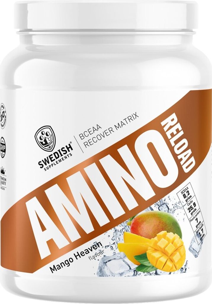 SWEDISH Supplements | Amino Reload | BCEAA Recover Matrix Mango