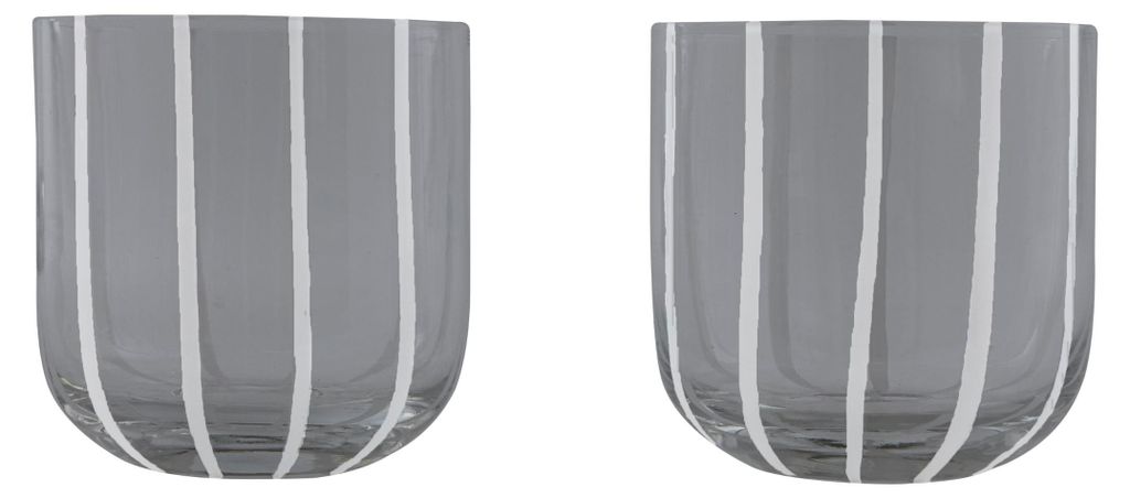 OYOY Mizu Gläser 2er Set Grey L300545 mundgeblasen 320 ml Produktbild 