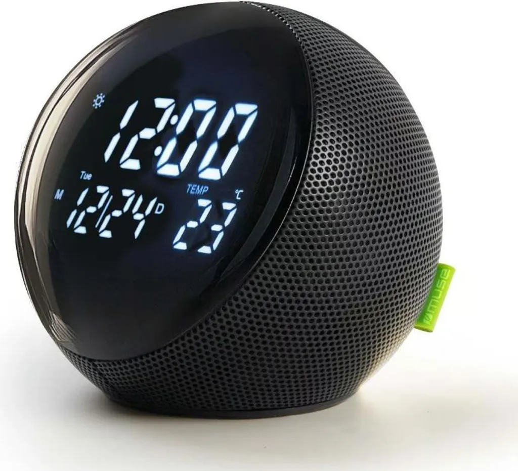 Radio-réveil Muse M197BT Bluetooth Double Alarme et Affichage Réglable - 4
