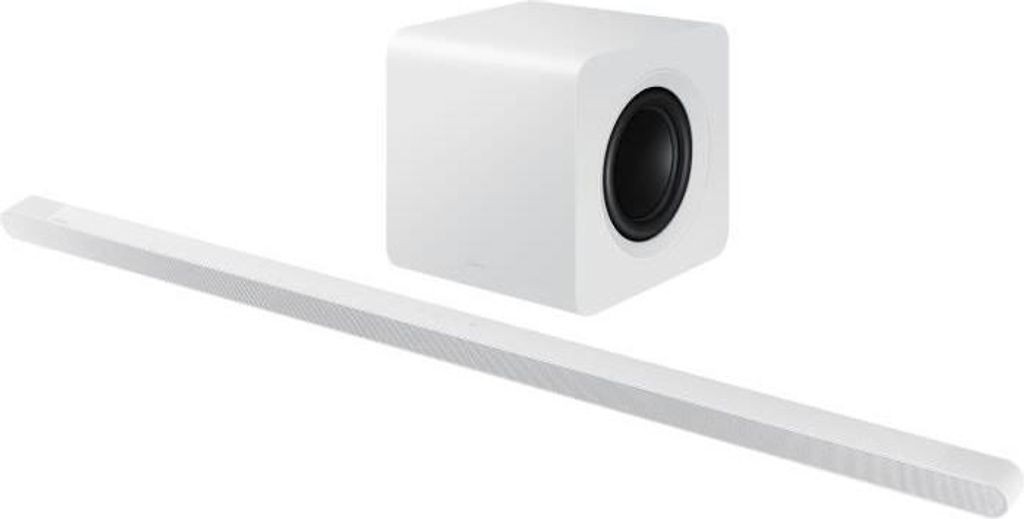 Samsung HW-S811D, 3.1.2 Kanäle, Dolby Atmos, Dolby Digital Plus, Dolby TrueHD, Adaptiv, Game Pro, Nacht, Standard, Kabellos, Weiß, AAC, AIFF, ALA...