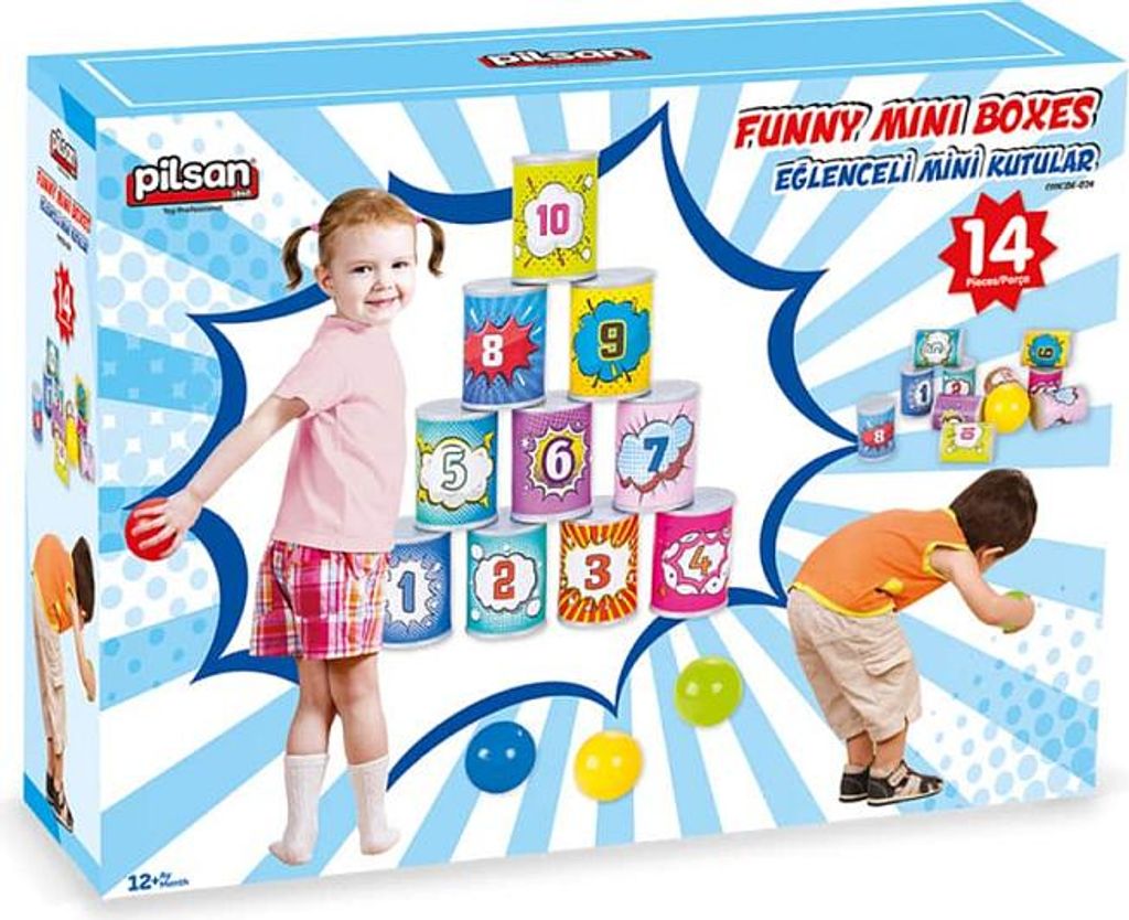 Hra schazování plechovek Obrázek produktu 