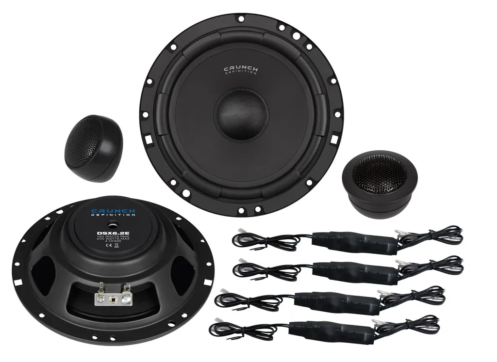 Enceintes 16,5 cm Extra Plates Crunch DSX-6.2E Kit Éclaté 200W