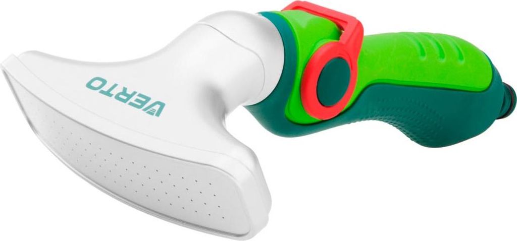 Verto pistolový rozprašovač plynulá regulace vody palcem, 1/2", zelený, 15G708