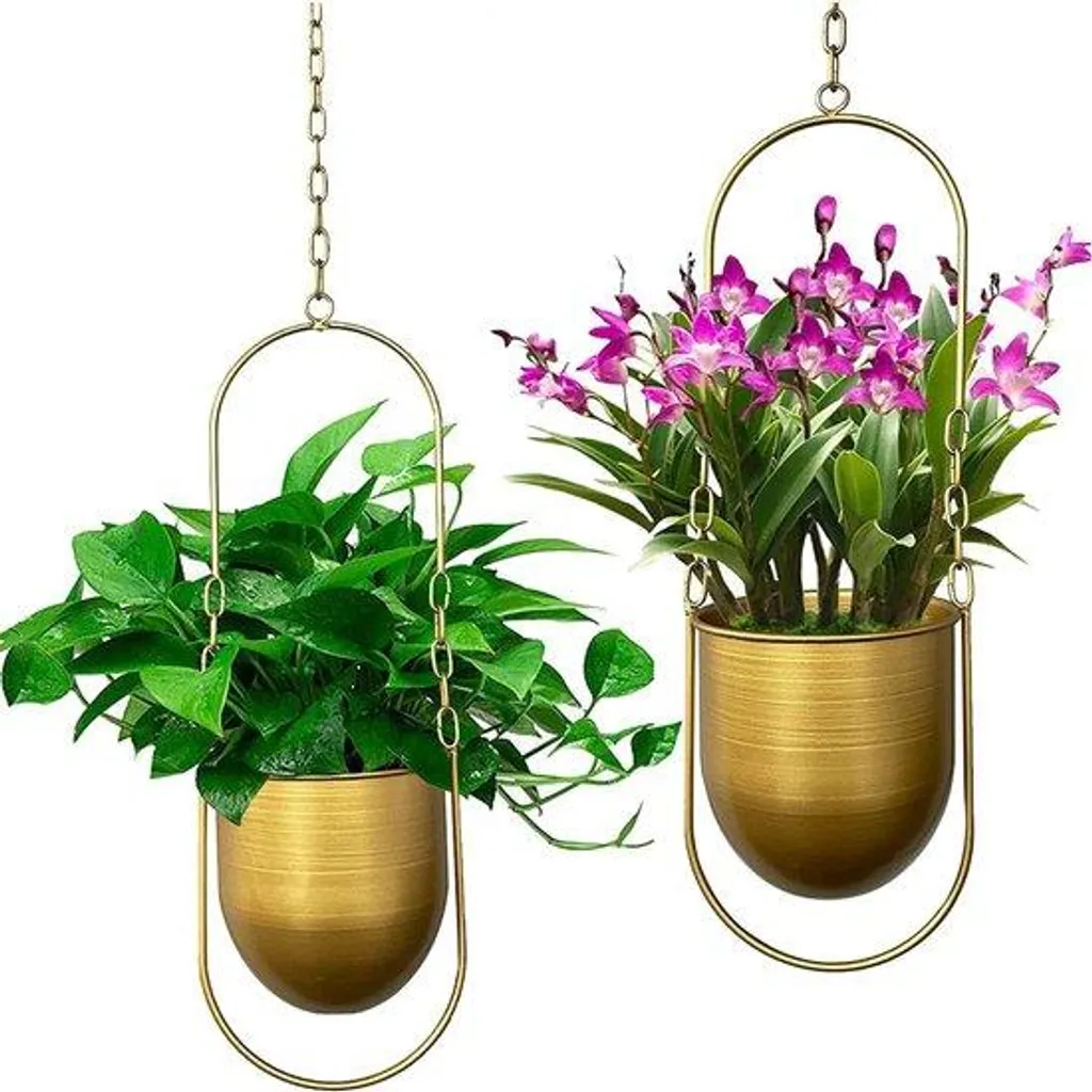 Support suspendu pour herbes aromatiques et plantes lot de 2 déco