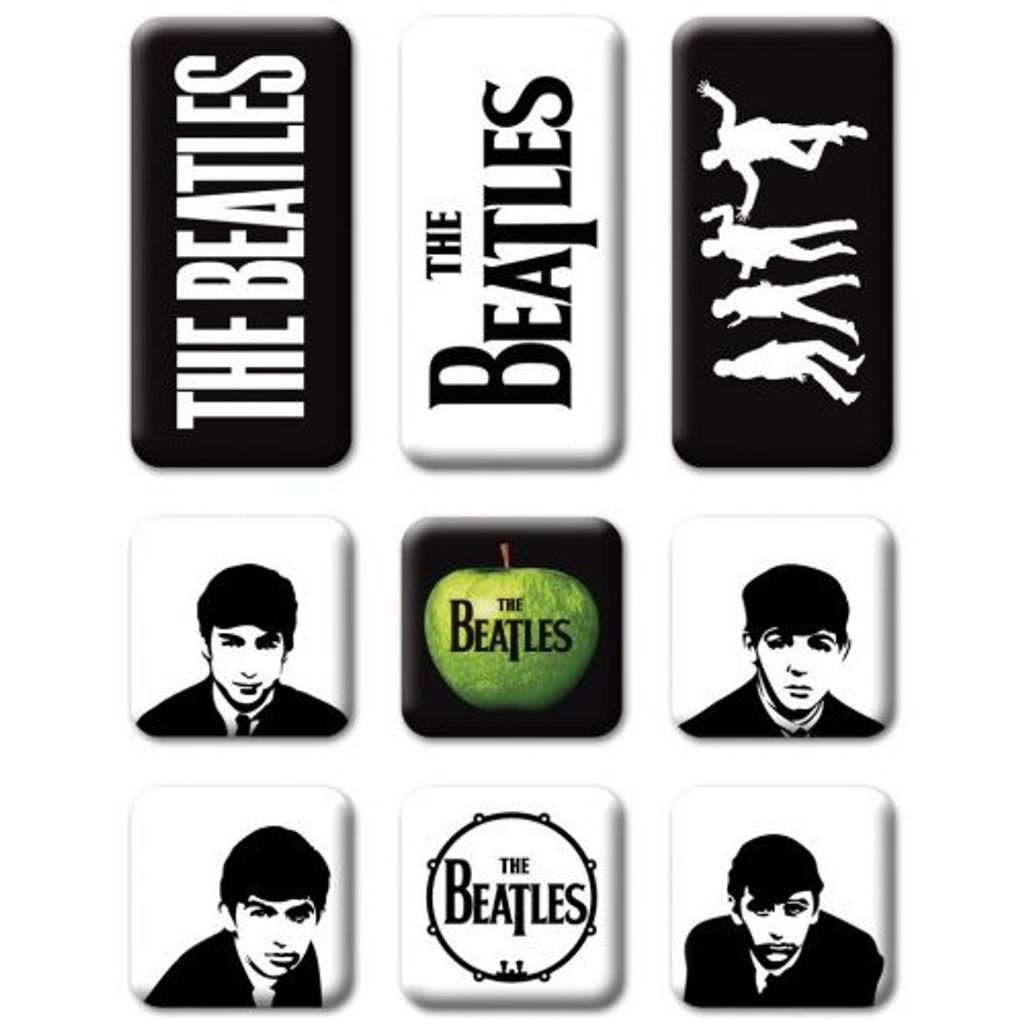 The Beatles Classic Icons 9 Piece Set Magnet