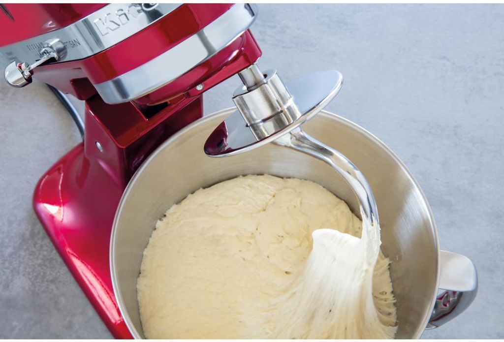 KitchenAid Knethaken Edelstahl 5KSM5THDHSS Produktbild 3