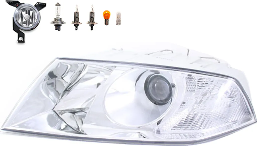 Faro Sinistro Skoda Octavia 1Z 2004-2008 Johns H7+H1 1Z1941017Q Fog