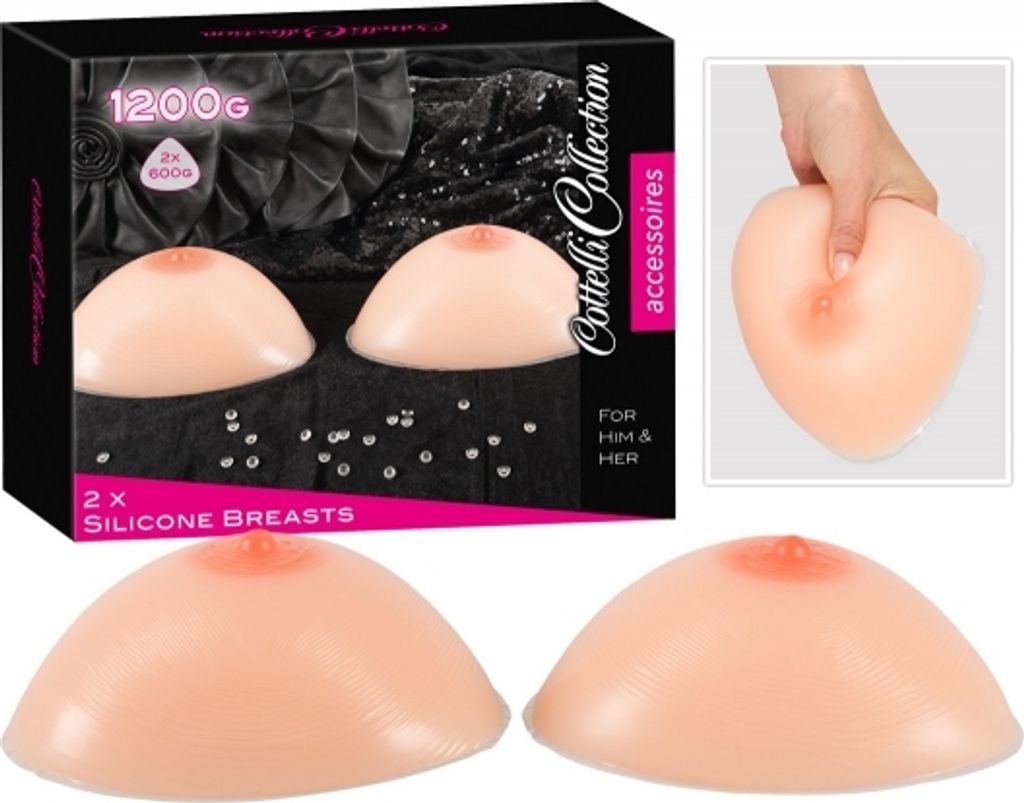 Cottelli Collection Accessoires Silikonbrüste - Farbe: Produktbild 