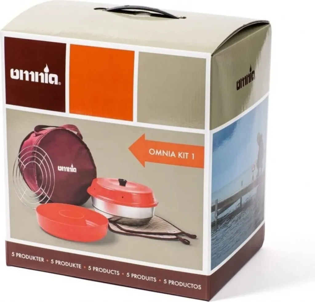 Set d'accessoires de cuisson Omnia 5 pièces pour four de camping-car - 2