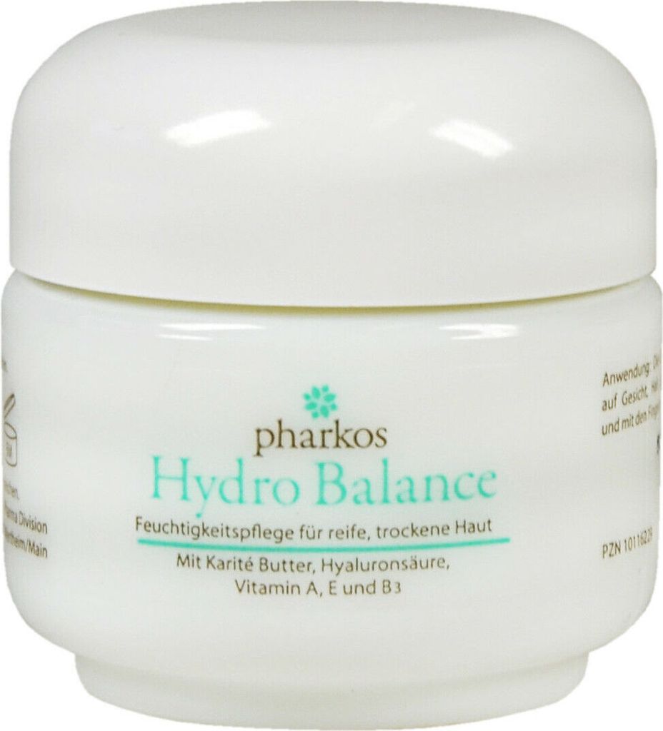 Pharkos Hydro Balance Feuchtigkeitspflege mit Vitamin A E Produktbild 