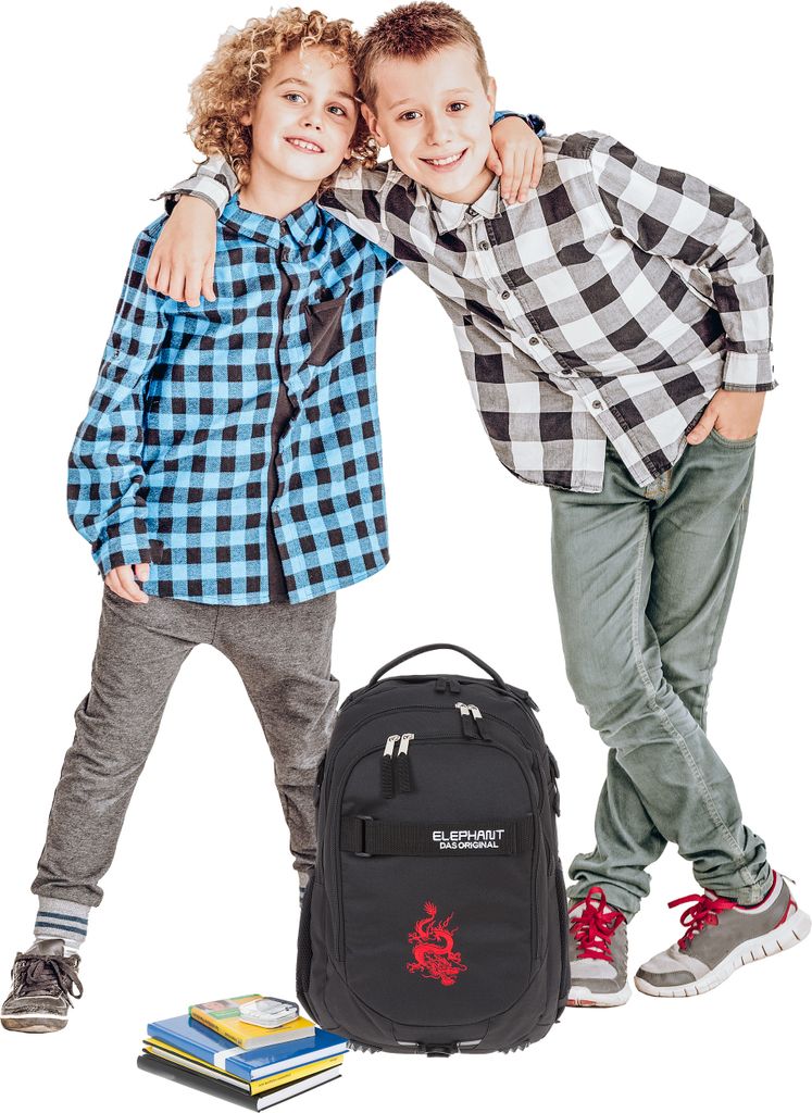 Schulrucksack Jungen Elephant Hero Signature Rucksack Produktbild 6