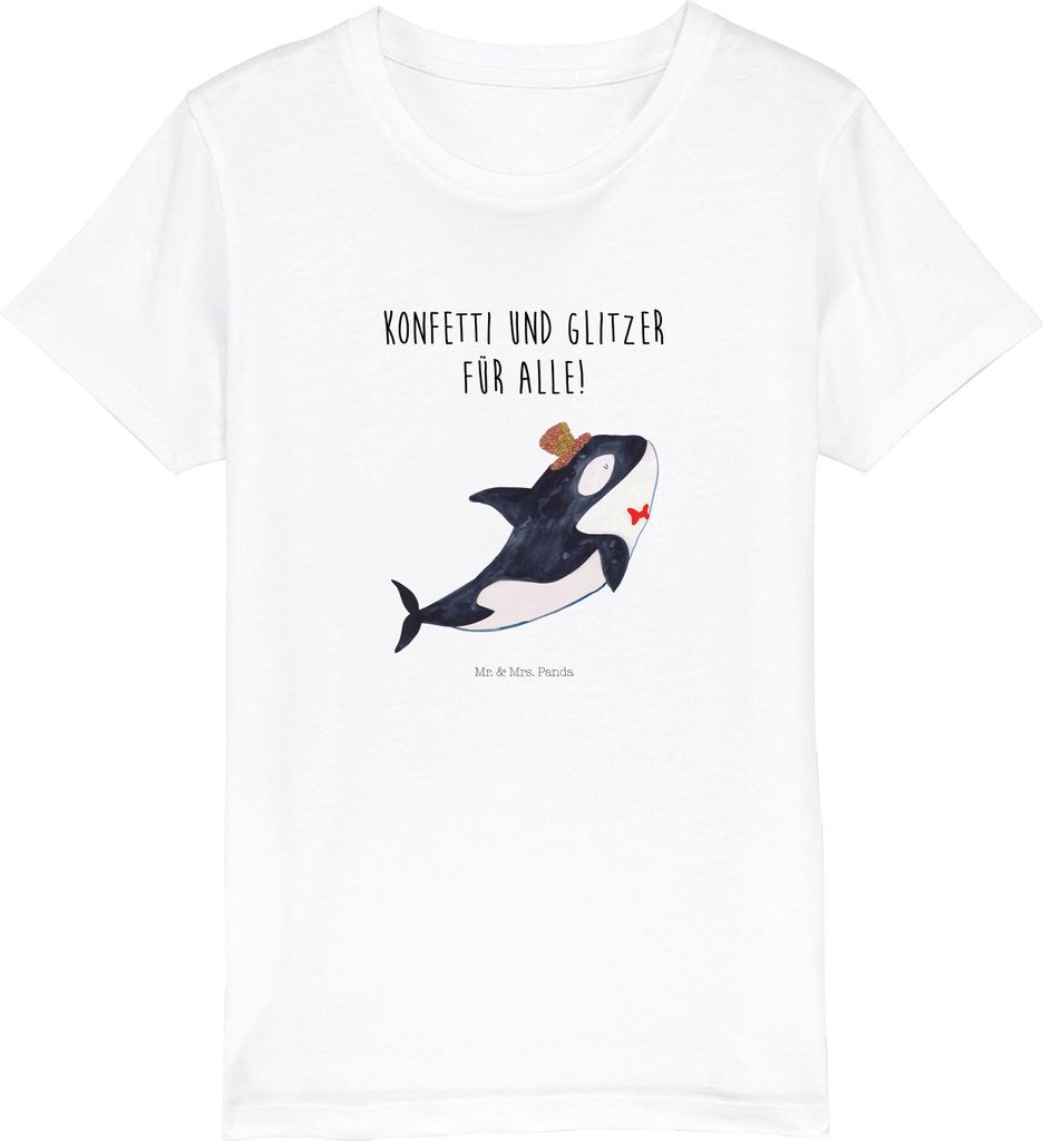 Mr. & Mrs. Panda Kleinkinder T-Shirt Orca Zylinder 7-8 Produktbild 