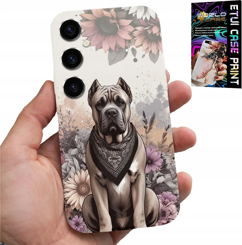 Cover Samsung M15 5G con Cani di Razza e Vetro Temperato Omaggio