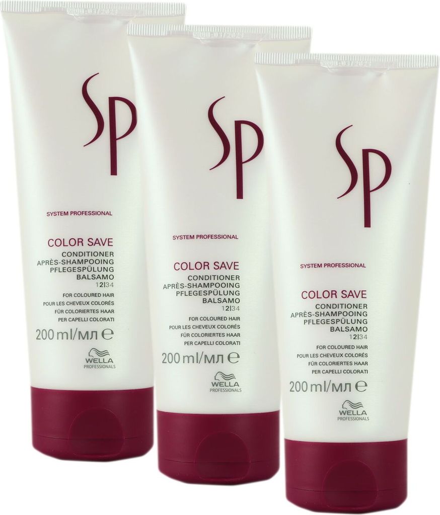 Wella SP Color Save 3 x 200 ml Conditioner Set Produktbild 