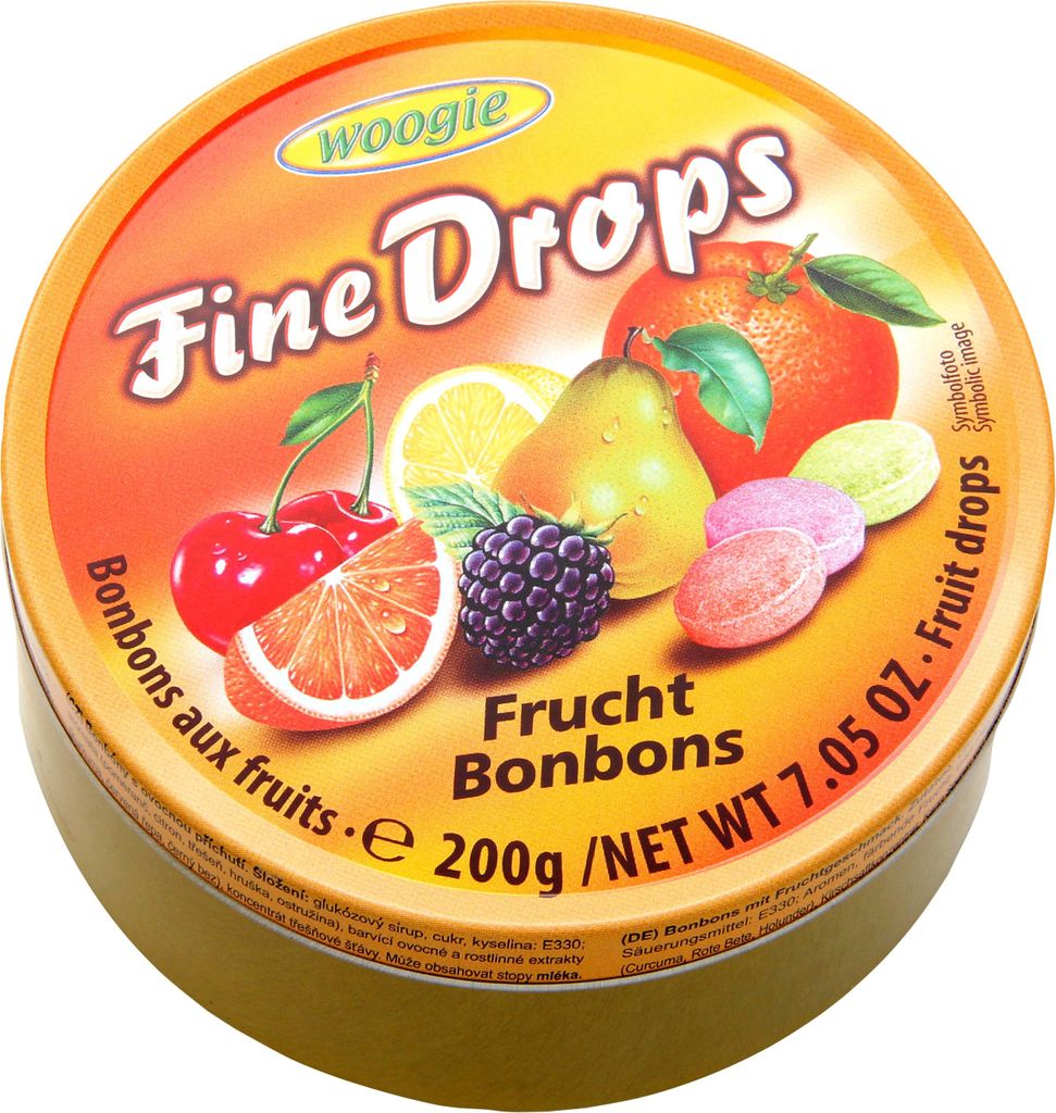 Bonbons au goût de mélange de fruits 200g Image du produit 