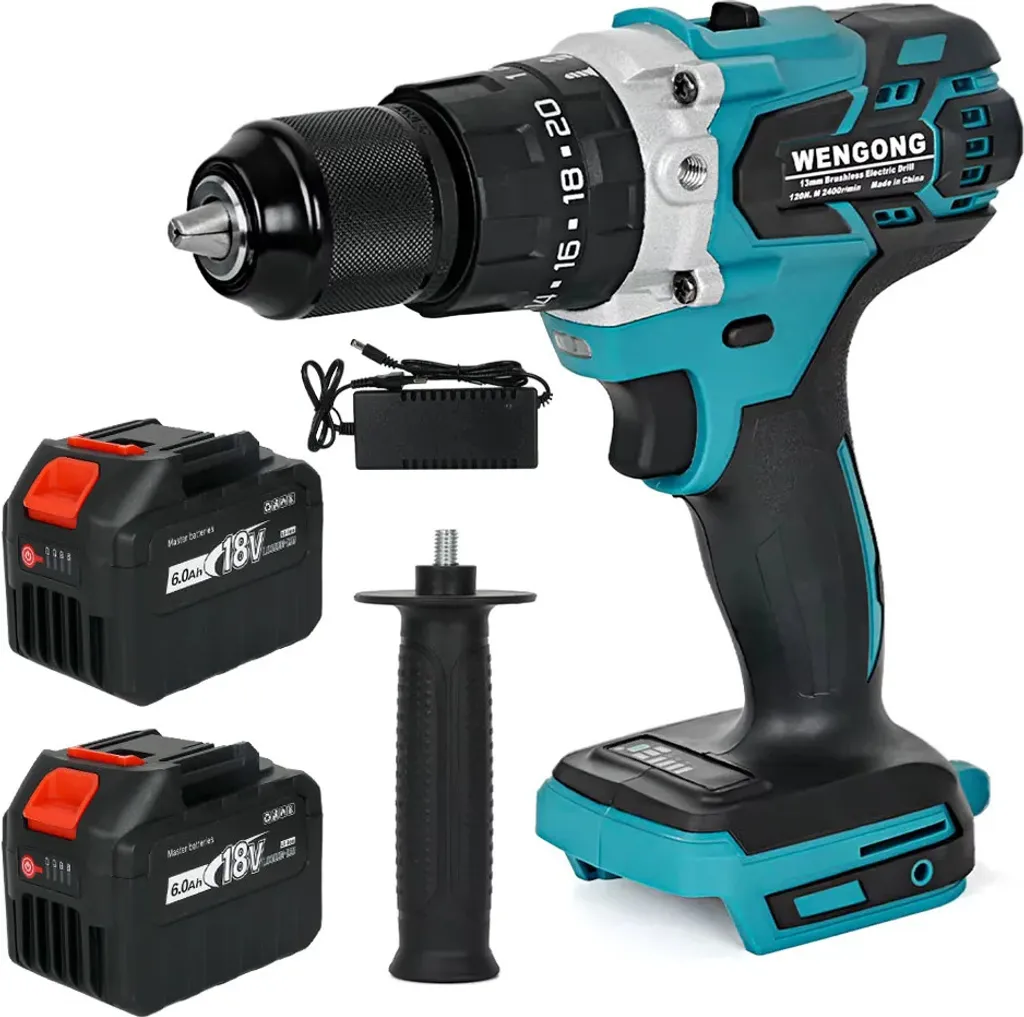 Trapano a Percussione Brushless 18V 120Nm: Potenza Professionale in Cantiere