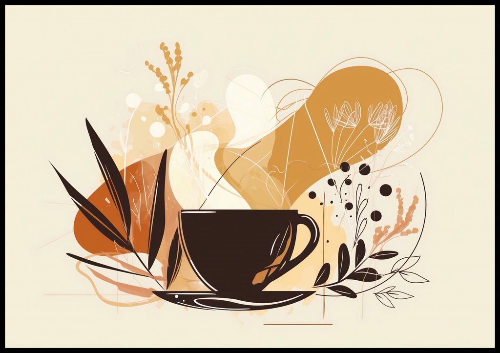 Plakat 100x70cm Aromatische Pause