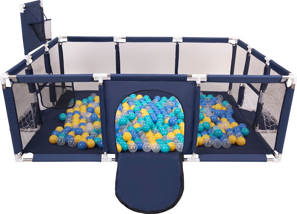 Selonis Laufstall 400 Bälle ∅6cm Großer Spielplatz Mit Bunten Bällen Laufgitter Für Babys Und Kinder