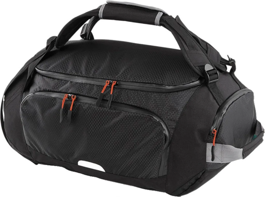 Quadra QX550 Sac de Voyage et de Sport Noir de 50L en 54 x 27 x 34 cm