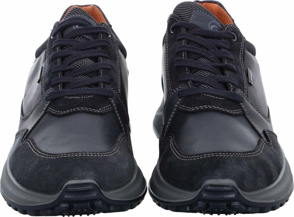 Ara Herren Sneaker Moreno Dunkelblau mit Schnürung, gepolstertem Innenraum und profilierter Laufsohle