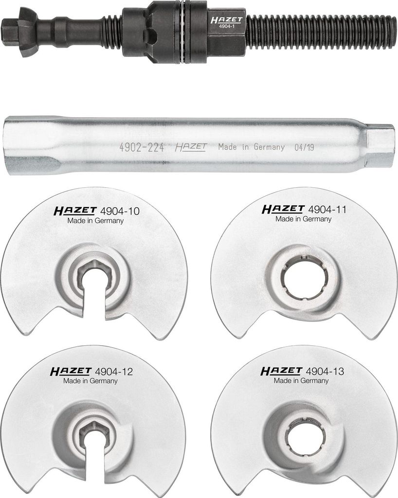 Hazet Universal Innenfederspanner Satz 4904/6, 6-tlg. Produktbild 
