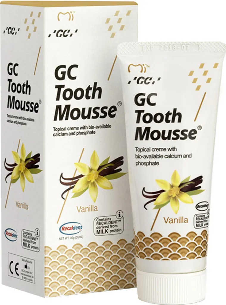 GC Mousse Denti Vaniglia Dentifricio 35 ml