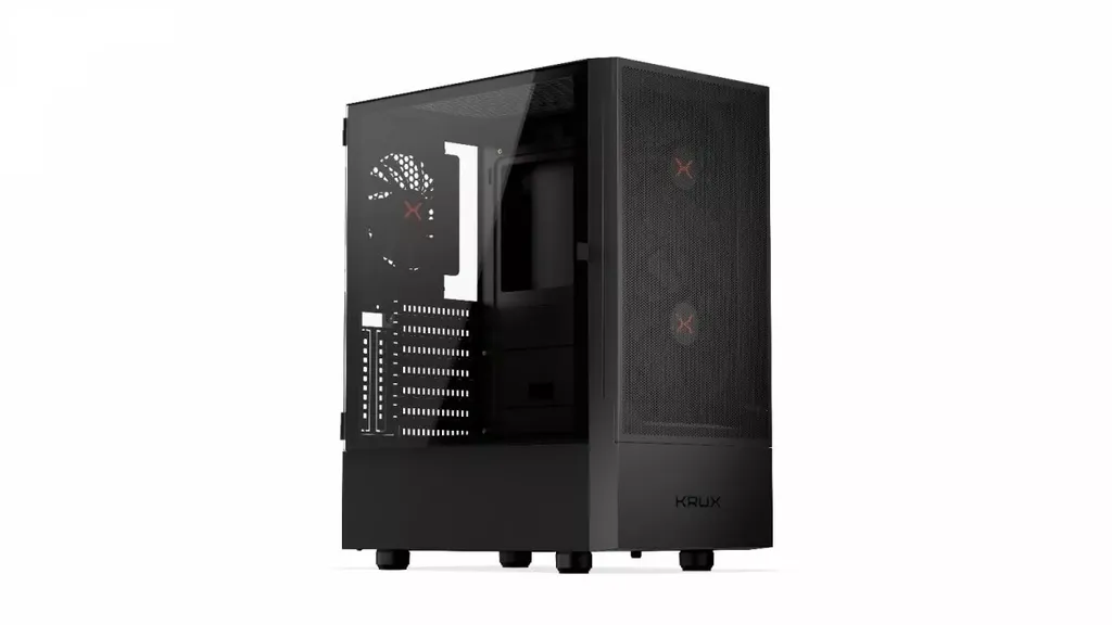 Boîtier PC Moyen Tour Krux Nadir idéal pour configurations ATX gaming
