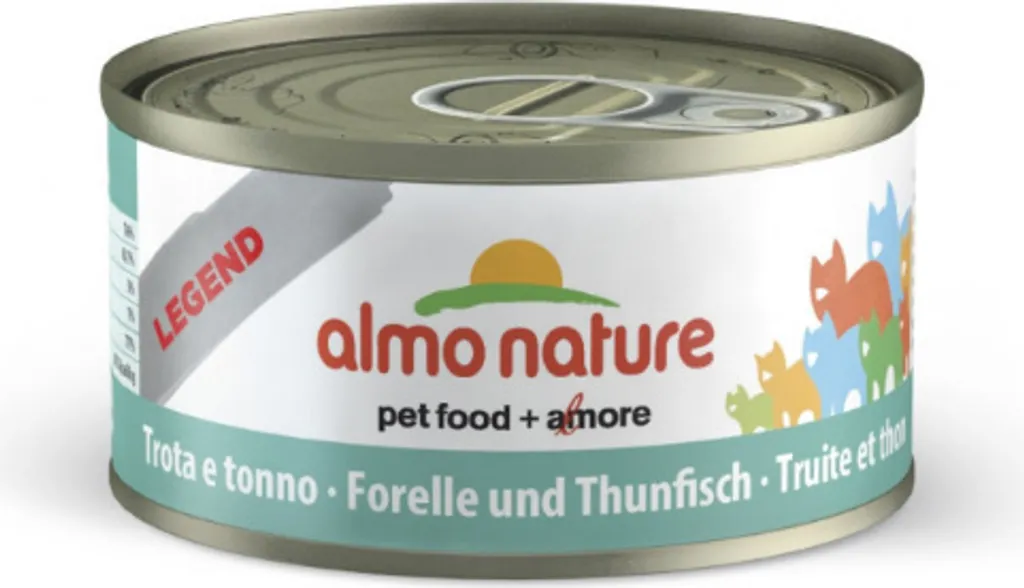 Almo Nature Legend Truite et Thon 70g x 24 boîtes pour chat adulte