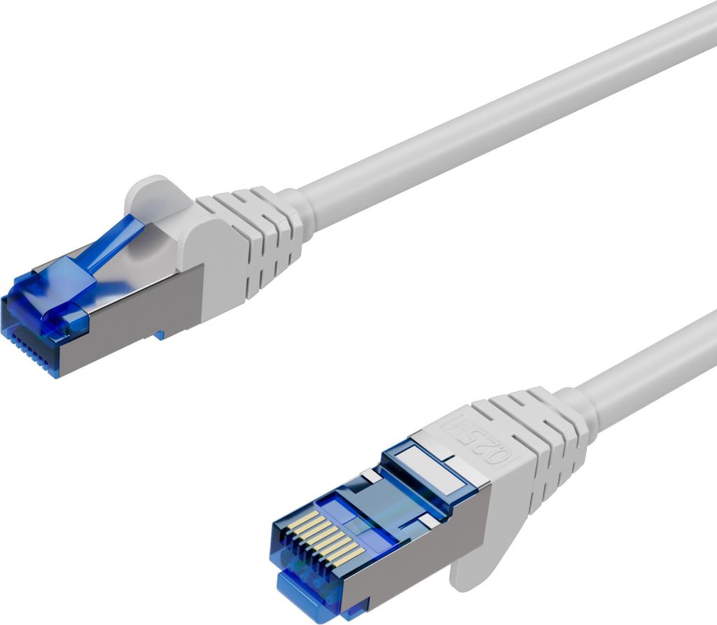 Patchkabel cat6A S/FTP PIMF weiß 10m